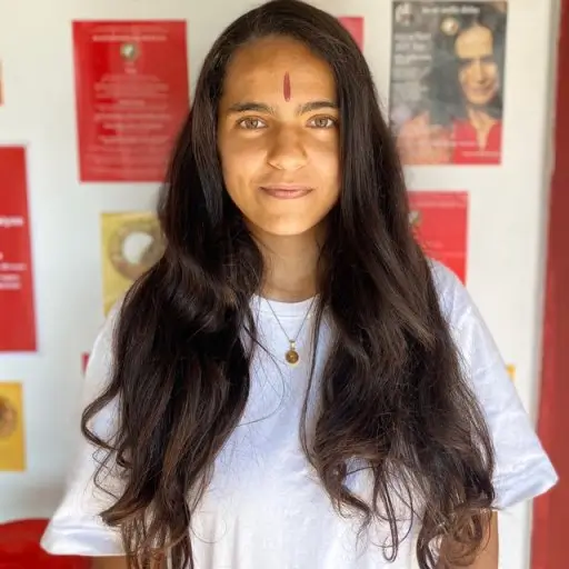 Yoga teacher Deshna Khanna